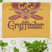 ハリー・ポッター | Gryffindor QUIDDITCH™バッジ キッチンタオル (折り畳み)