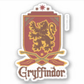 ハリー・ポッター | Gryffindor QUIDDITCH™バッジ シール (正面)