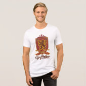 ハリー・ポッター | Gryffindor QUIDDITCH™バッジ トライブレンドＴシャツ (正面全面)