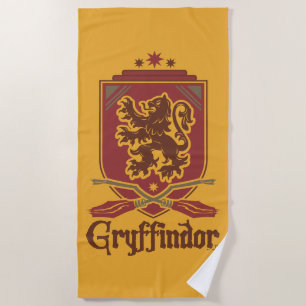 ハリー・ポッター Gryffindor QUIDDITCH™バッジ ビーチタオル