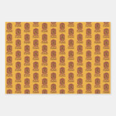 ハリー・ポッター | Gryffindor QUIDDITCH™バッジ ラッピングペーパーシート (正面2)