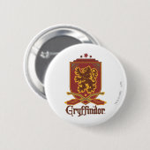 ハリー・ポッター | Gryffindor QUIDDITCH™バッジ 缶バッジ (正面&裏面)