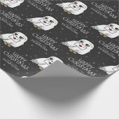 ハリー・ポッター | Hedwig – クリスマスおめでとう ラッピングペーパー (角)