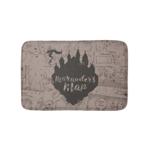 ハリー・ポッター HOGWARTS™キャッスルマラウダーの地図 バスマット
