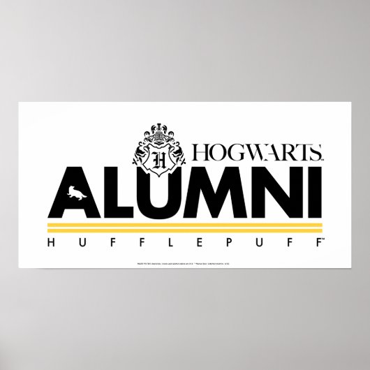 ハリー・ポッター | HOGWARTS™同窓生HUFFLEPUFF™ ポスター (正面)