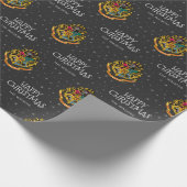 ハリー・ポッター | Hogwarts Crest - Happy Christmas ラッピングペーパー (角)