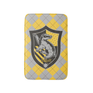 ハリー・ポッター   Hufflepuffハウスプライドクレスト バスマット