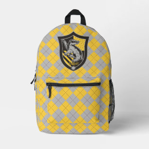 ハリー・ポッター   Hufflepuffハウスプライドクレスト プリントバックパック