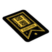 ハリー・ポッター | Hufflepuffモノグラムバナー マグネット (右側)