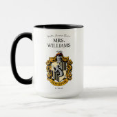 ハリー・ポッター | Hufflepuff先生 パーソナライズされた マグカップ (左)