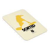 ハリー・ポッター | HUFFLEPUFF™ハウスに分類 マグネット (右側)