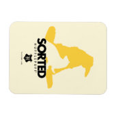 ハリー・ポッター | HUFFLEPUFF™ハウスに分類 マグネット (横)