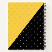 ハリー・ポッター | HUFFLEPUFF™ハウストレイトグラフィック ノートブック (裏面)