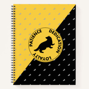 ハリー・ポッター   HUFFLEPUFF™ハウストレイトグラフィック ノートブック