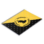 ハリー・ポッター | HUFFLEPUFF™ハウストレイトグラフィック ノートブック (左側)