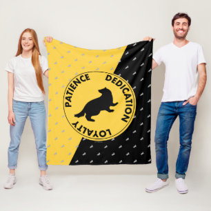 ハリー・ポッター HUFFLEPUFF™ハウストレイトグラフィック フリースブランケット