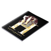 ハリー・ポッター | HUFFLEPUFF™ Badger Water color ノートブック (左側)