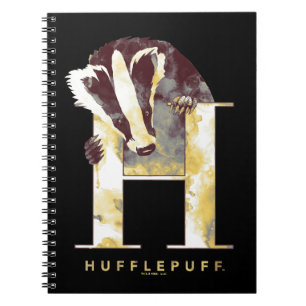 ハリー・ポッター   HUFFLEPUFF™ Badger Water color ノートブック