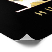 ハリー・ポッター | HUFFLEPUFF™ Badger Water color ポスター (角)