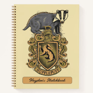 ハリー・ポッター   Hufflepuff Crest Badgerスケッチ ノートブック