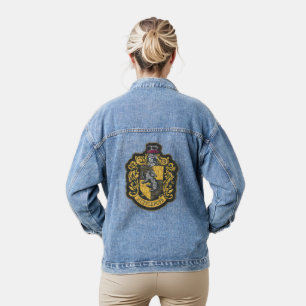 ハリー・ポッター Hufflepuff Crest Patch デニムジャケット