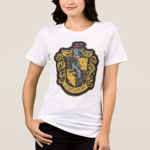 ハリー・ポッター Hufflepuff Crest Patch トライブレンドTシャツ