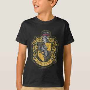 ハリー・ポッター Hufflepuff Crest Patch Tシャツ