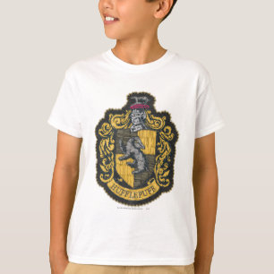 ハリー・ポッター   Hufflepuff Crest Patch Tシャツ