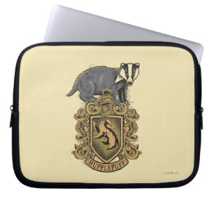 ハリー・ポッター   Hufflepuff Crest with Badger ラップトップスリーブ