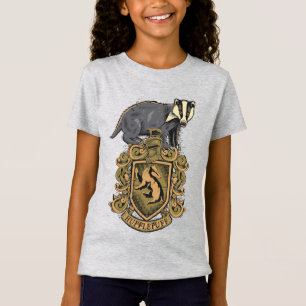 ハリー・ポッター   Hufflepuff Crest with Badger Tシャツ