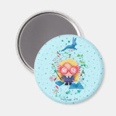 ハリー・ポッター | Luna Lovegoodグラフィック マグネット (正面/裏面)