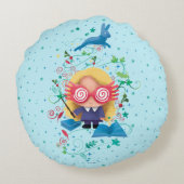 ハリー・ポッター | Luna Lovegoodグラフィック ラウンドクッション (裏面)