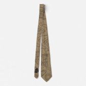 ハリー・ポッター | MISCHIEF MANAGED™マップ機器シンボル ネクタイ (裏面)