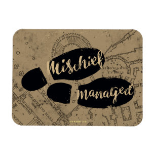 ハリー・ポッター MISCHIEF MANAGED™マップ機器シンボル マグネット