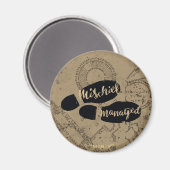 ハリー・ポッター | MISCHIEF MANAGED™マップ機器シンボル マグネット (正面/裏面)
