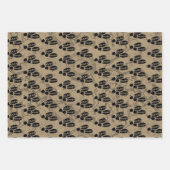 ハリー・ポッター | MISCHIEF MANAGED™マップ機器シンボル ラッピングペーパーシート (正面2)