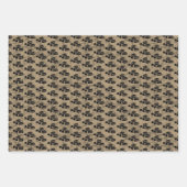 ハリー・ポッター | MISCHIEF MANAGED™マップ機器シンボル ラッピングペーパーシート (正面)