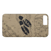 ハリー・ポッター | MISCHIEF MANAGED™マップ機器シンボル Case-Mate iPhoneケース (裏面(横))