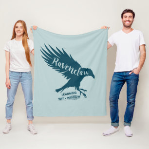 ハリー・ポッター   RAVENCLAW™シルエットタイポグラフィ フリースブランケット