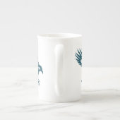 ハリー・ポッター | RAVENCLAW™シルエットタイポグラフィ ボーンチャイナマグカップ (裏面)