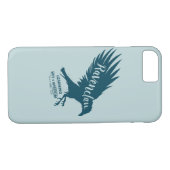 ハリー・ポッター | RAVENCLAW™シルエットタイポグラフィ Case-Mate iPhoneケース (裏面(横))