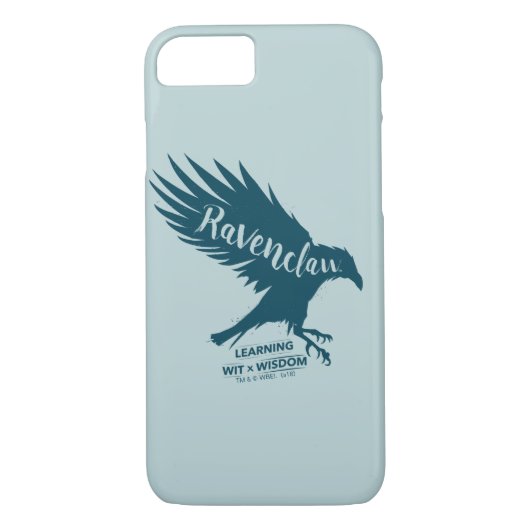 ハリー・ポッター | RAVENCLAW™シルエットタイポグラフィ Case-Mate iPhoneケース (裏面)