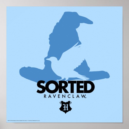 ハリー・ポッター | RAVENCLAW™ハウスに分類 ポスター (正面)