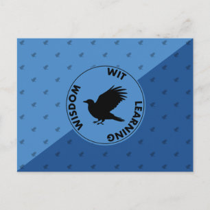 ハリー・ポッター   RAVENCLAW™ハウストレイトグラフィック ポストカード