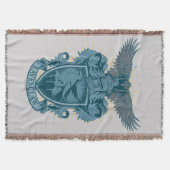 ハリー・ポッター | Ravenclaw Crest スローブランケット (正面)