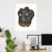 ハリー・ポッター | Ravenclaw Crest – 破棄 ポスター (ホームオフィス)