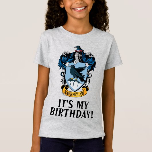 ハリー・ポッター | Ravenclaw - It's My誕生日 Tシャツ (正面)