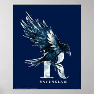 ハリー・ポッター   RAVENCLAW™ Raven Water color ポスター