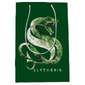 ハリー・ポッター | SLYTHERIN™スネークウォーター色 ミディアムペーパーバッグ (正面)