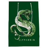 ハリー・ポッター | SLYTHERIN™スネークウォーター色 ミディアムペーパーバッグ (裏面)
